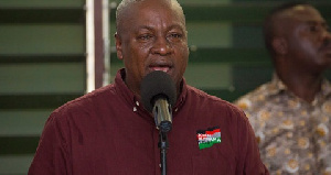 Former president John Dramani Mahama