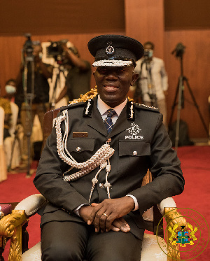 The Inspector-General of Police Dr. George Akuffo-Dampare