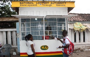 The NLA is in charge of lotteries in Ghana