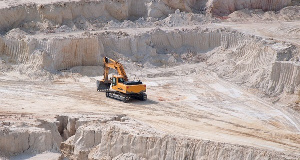 File photo a clay mining site