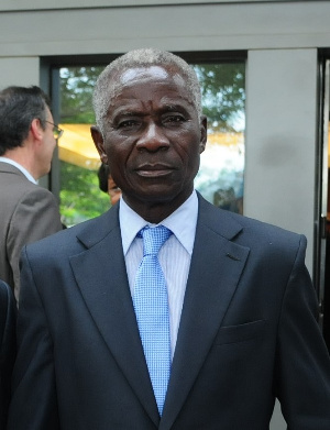 Former Chief of Defence Staff of the Ghana Armed Forces, Joseph Nunoo-Mensah