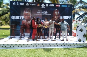 Robert Quaye aka ‘Stopper’ and Nathaniel Nukpe are billed to fight on the night
