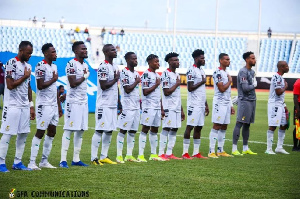 Ghana faces South Africa at the Cape Coast Stadium today