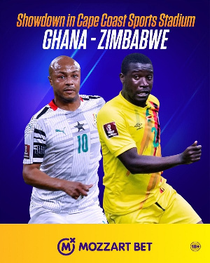 Ghana vs Zimbabwe comes off on Saturday, October 9