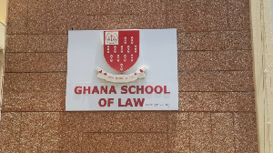 National Association of Law Students on Wednesday hit the streets of Accra to protest