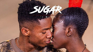 KiDi and Cina Soul shared a passionate kiss in the 'Sugar' movie