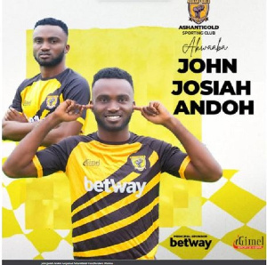 John Josiah Andah is AshantiGold's fifth signing