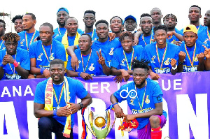 Accra Hearts of Oak are champions of the Ghana Premier League
