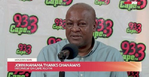 Mahama has in recent times consistently jabbed the EC on his 'Thank You' tour