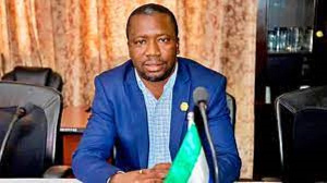 Minister for Youth in the Republic of Sierra Leone, Mohammed Bangura