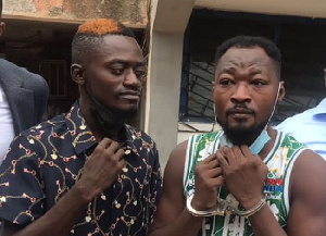 Lil Win (left) was in court to sympathize with Funny Face