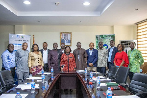 Cecilia Dapaah with the Ghana Committee for UNESCO IHP