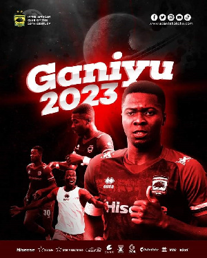 Asante Kotoko defender, Ismail Ganiyu