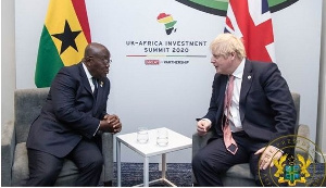 Leaders of Ghana and the United Kingdom