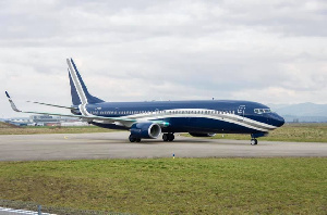 The president has reportedly used the Boeing 737-900ER BBJ3 thrice in six months