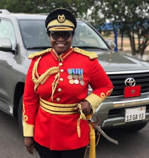 General Constance Ama Emefa Edjeani-Afenu of the Ghana Armed Forces