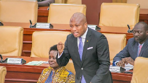 Okudzeto Ablakwa has expressed great worry at the president's silence on the tidal waves
