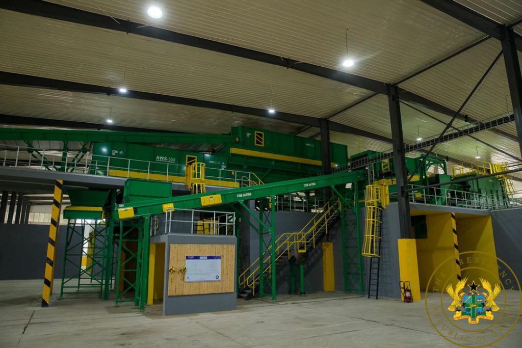 Akufo-Addo commissions phase II of Accra Compost and Recycling Plant