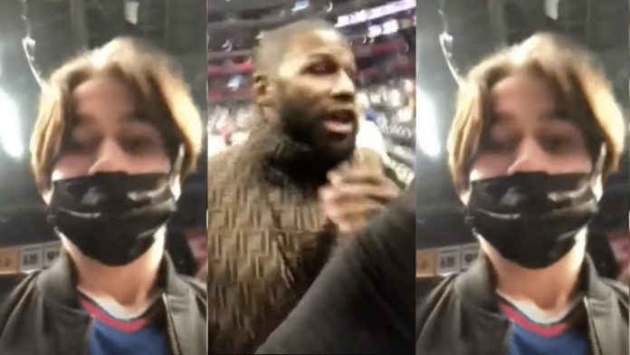 Floyd Mayweather refuses selfie with young male fan; says he doesn’t take photos with guys with 