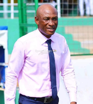 Asante Kotoko coach, Proper Narteh  Credit: Sportsimagesgh