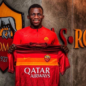Afena-Gyan plays for AS Roma