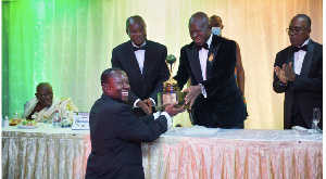 The tournament started on Friday 26th November with the ceremonial tee-off by Otumfuo Osei Tutu