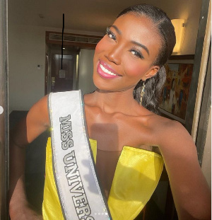 Miss Universe Ghana in Israel for Miss Universe Competition