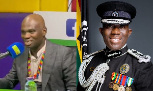 Dr UN and the Inspector General of Police, Dr George Akuffo Dampare