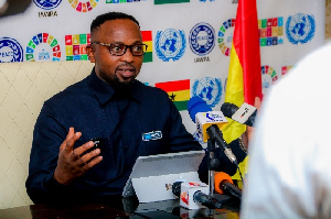 Director for International Association of World Peace Advocates Ghana, Dr. Samuel Ben Owusu