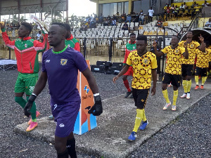 Karela United has held Ashantigold to a 1-1 draw in Obuasi