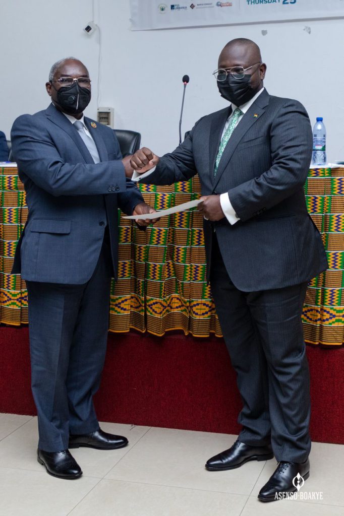 Asenso-Boakye inducted as fellow of Ghana Institute of Planners