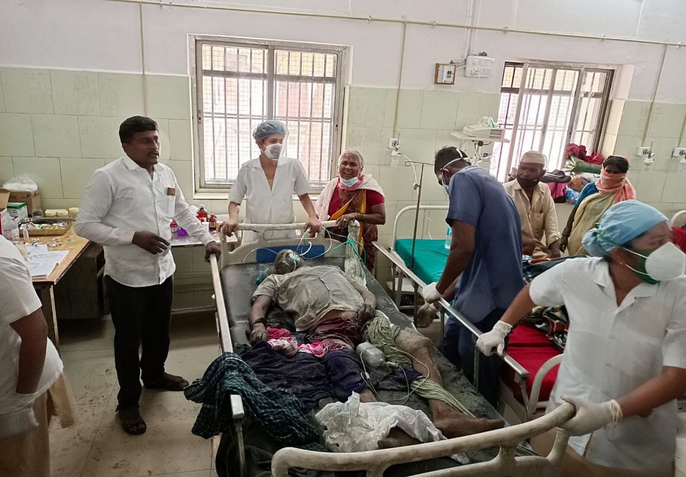 Hospital fire in India kills at least 11 in COVID-19 ICU
