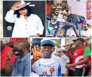 Ghanaian celebrities endorse political parties