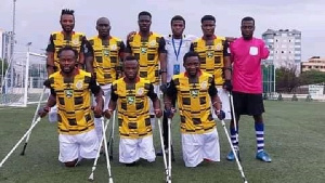 Ghana's amputee team