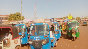 Some tricycle operators in Tamale threaten to boycott work if fuel prices are not reduced