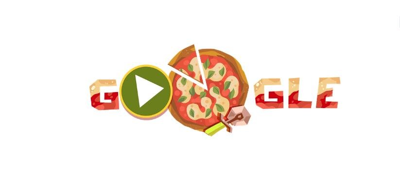 Google celebrates pizza with interactive Doodle