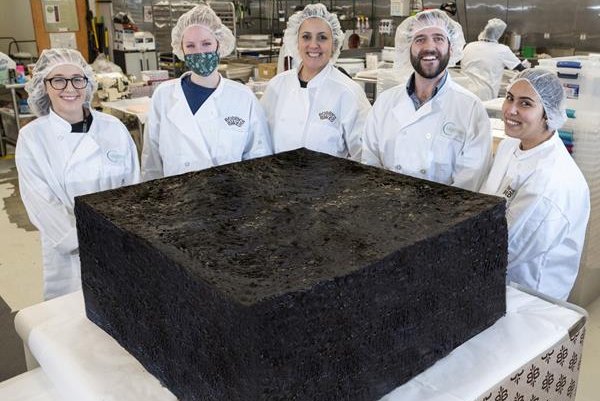 Massachusetts company cooks world's largest pot brownie