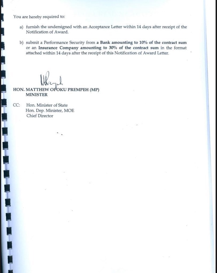 Will Matthew Opoku Prempeh resign as promised as contract document surfaces? 58