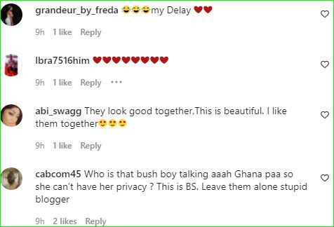 Delay and Amerado finally confirm their relationship with a romantic hug (video)