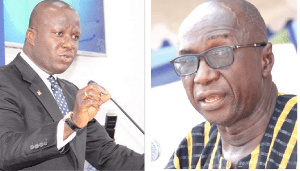 Samuel Abu Jinapor (Left) and Ambrose Dery (Right)