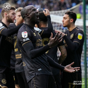 Adomah restored Rangers' lead with his second goal of the season