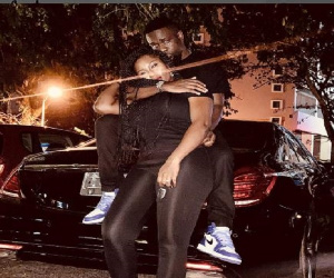 Rapper Sarkodie and his wife, Tracy