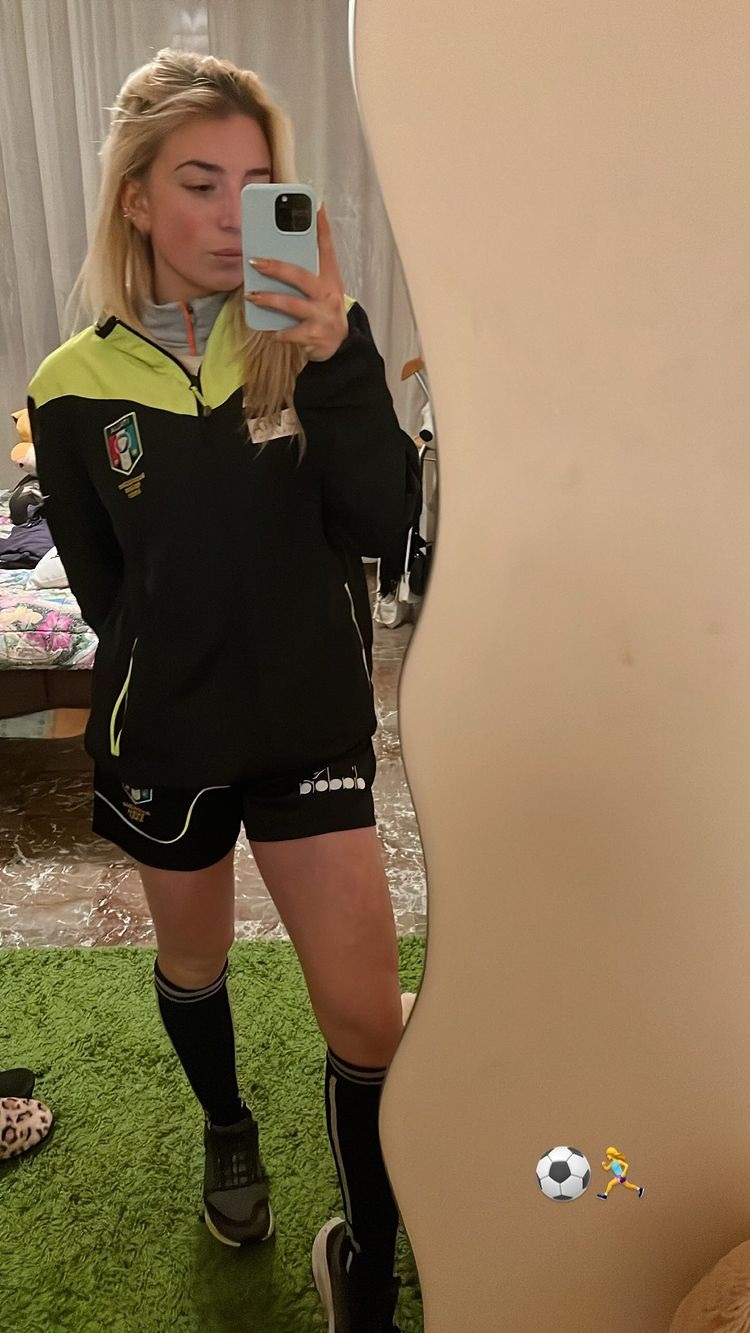 Diana Di Meo is a football referee in her home city of  Pescara and private pics and videos of her were leaked without her consent