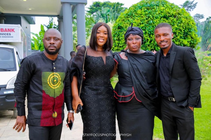 Gloria Sarfo's Mother Goes Home: See Photos of Celebrities who storm the funeral