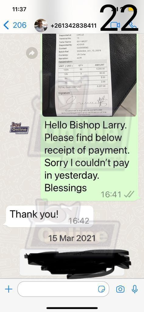 Exclusive: Lighthouse pastor in Madagascar speaks out on Larry Odonkor's car sale saga