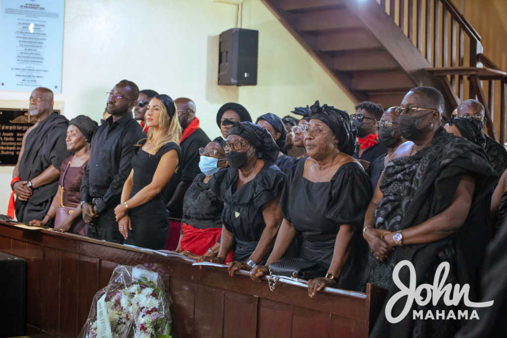 Photos: Mahama mourns wife of late Gen Akuffo, Emily Akuffo