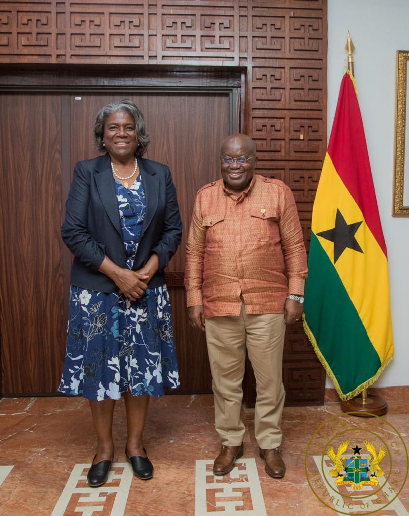 ‘Your exceptional leadership in West Africa appreciated by the US’ – US Ambassador to UN tells Akufo-Addo
