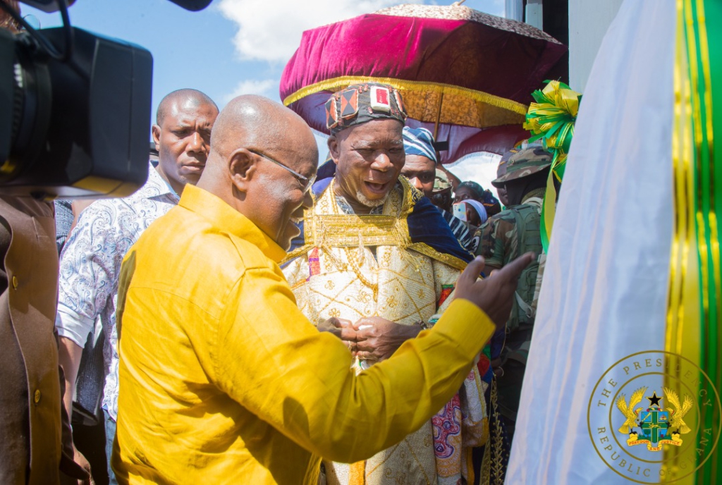 Akufo-Addo commissions Integrated Recycling and Compost Plant in Damongo