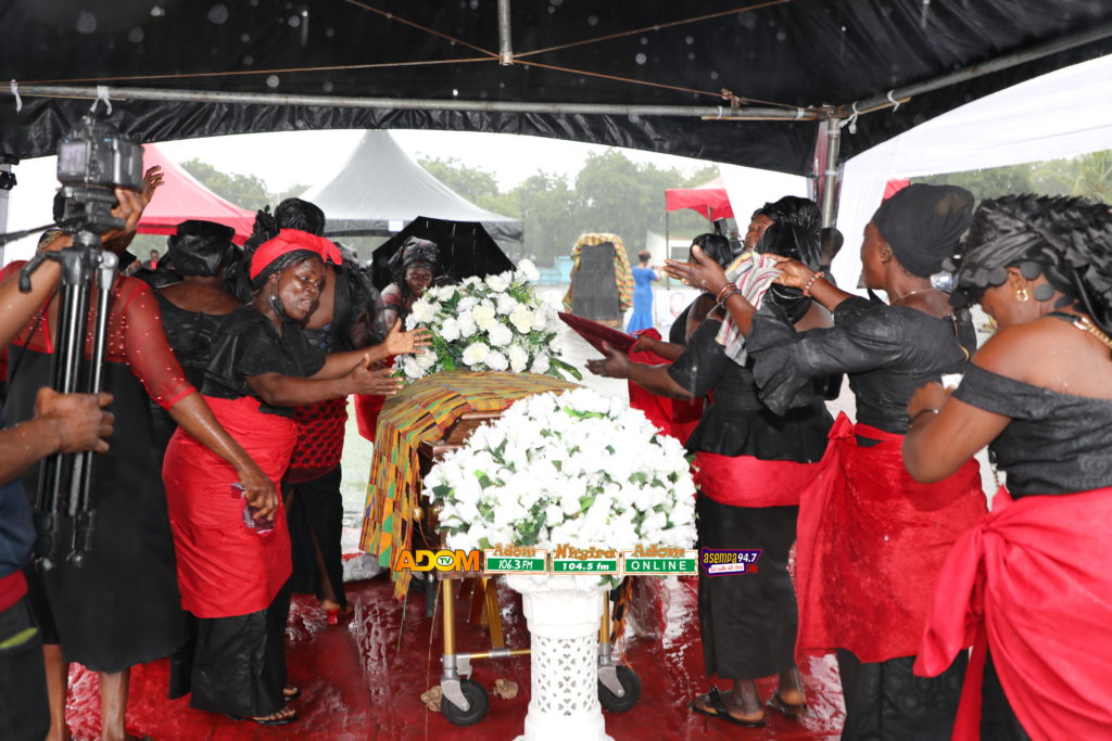 Photos: Actor 'Waakye', laid to rest