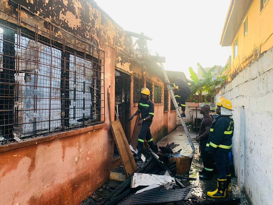 Fire destroys house at Mataheko